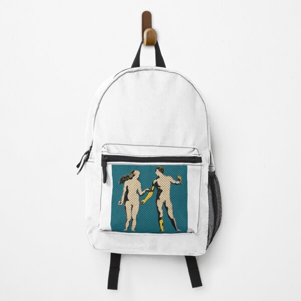 Item preview, Neon Glitch Holding Hands Human Figures | Digital Human Distortions designed and sold by MikZviagin.