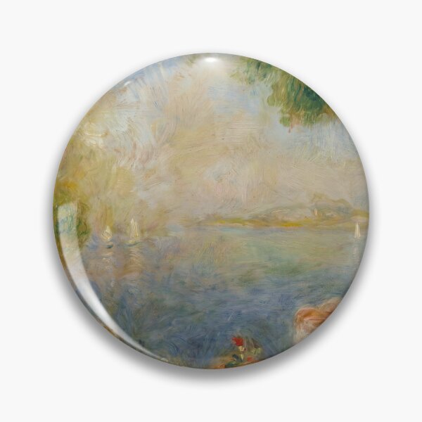 Item preview, Young Girls By the Sea by Pierre-Auguste Renoir: Dreamy Impressionist Poster designed and sold by artofuniverse.