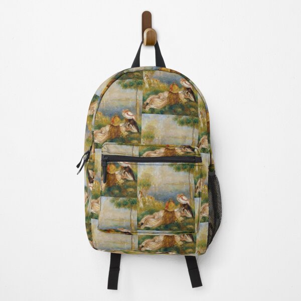 Item preview, Young Girls By the Sea by Pierre-Auguste Renoir: Dreamy Impressionist Poster designed and sold by artofuniverse.