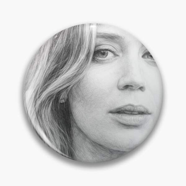 Item preview, Realistic Black and White Pencil Portrait of a Female Icon | Hand-Drawn Monochrome Celebrity Art designed and sold by Leon Woods Pencil Art.