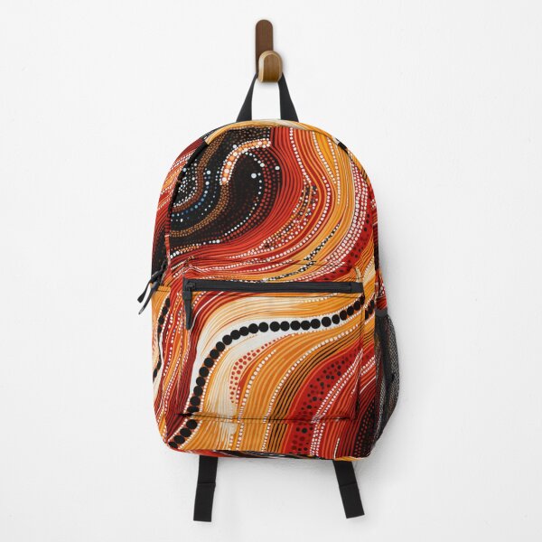 Item preview, Aboriginal Inspired Dot Art - Magma Waves designed and sold by GrinGalore.