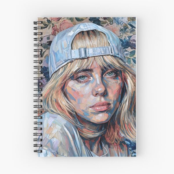 Item preview, Portrait Painting of Billie Eilish designed and sold by davidelder.