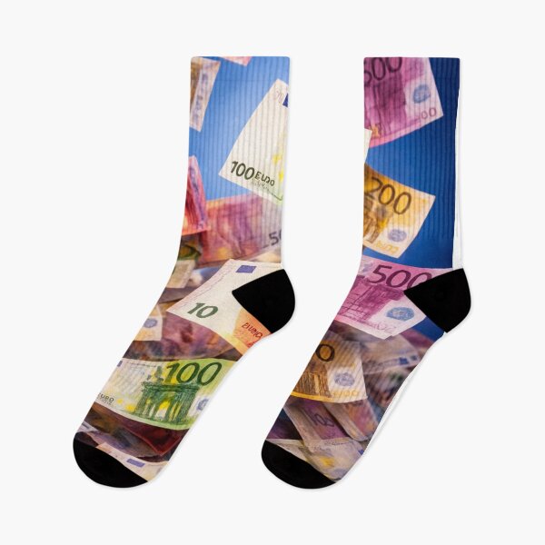 Item preview, Cash flow – Framed euro banknotes – Decor designed and sold by JcAbstractArt.