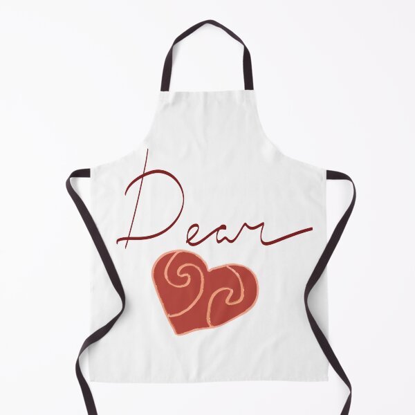 Item preview, Minimal Love Letter Heart with Dear Text designed and sold by aikdreams.