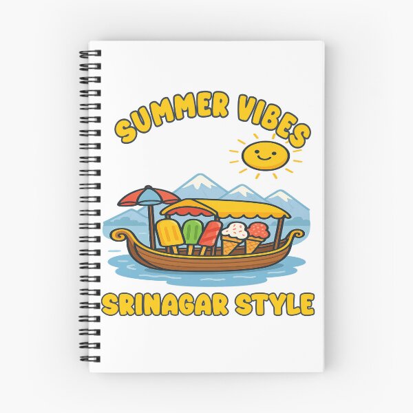 Item preview, Summer Vibes Srinagar Style | Kashmir Shikara Ice Cream Funny Travel  designed and sold by Globalcitytees.