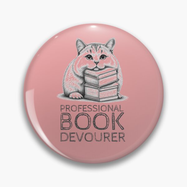 Item preview, Professional book devourer cat designed and sold by BYrslf Wear.