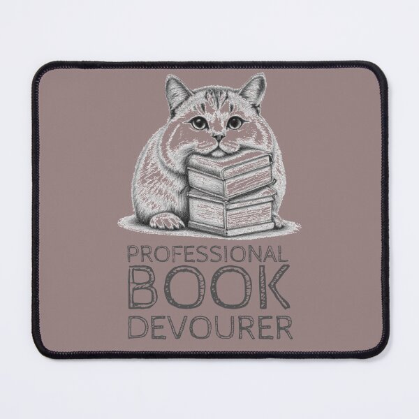 Item preview, Professional book devourer cat designed and sold by BYrslf Wear.