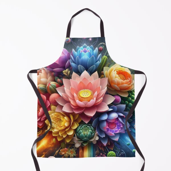 Item preview, Autism Awareness Radiant Floral Power Art designed and sold by AI-Only Creations.
