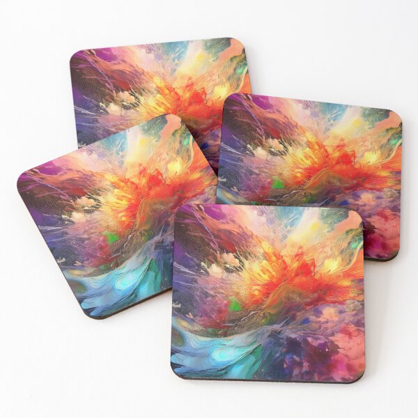 Item preview, Celestial Fluid Nebula Abstract Art designed and sold by Biliastro.