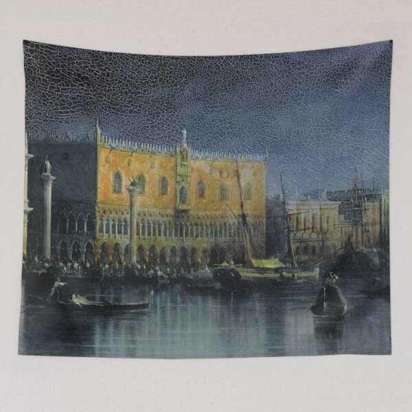 Item preview, Palace rains in Venice by moonlight designed and sold by SharonTheFirst.