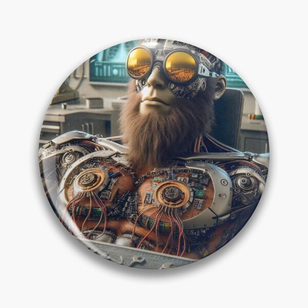 Item preview, Futuristic Cyborg Engineer designed and sold by Phil Perkins.