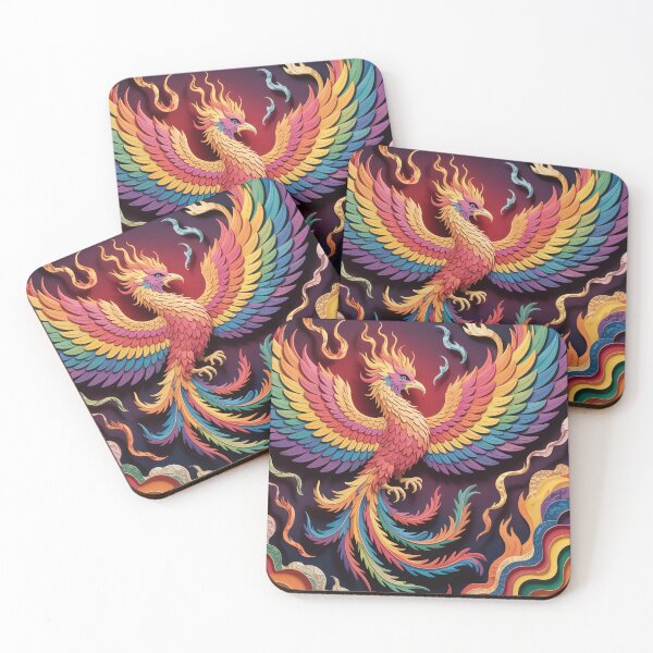 Item preview, The phoenix rises from the fire. designed and sold by Paper Wonderland.
