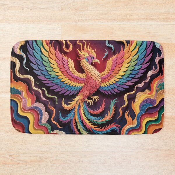 Item preview, The phoenix rises from the fire. designed and sold by Paper Wonderland.