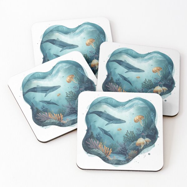 Item preview,  Ocean Memory – Surreal Marine Dreamscape designed and sold by catcurio.