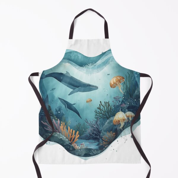Item preview, Ocean Memory – Surreal Marine Dreamscape designed and sold by catcurio.