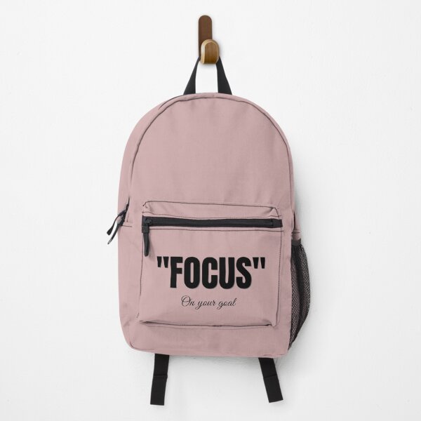Item preview, Focus On Your Goal Motivation Typography Design designed and sold by PrataeAesthetics.