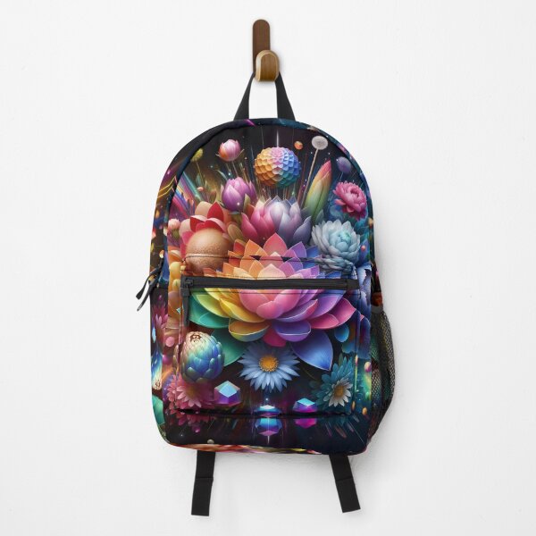 Item preview, Autism Awareness Powerful Floral Art designed and sold by AI-Only Creations.
