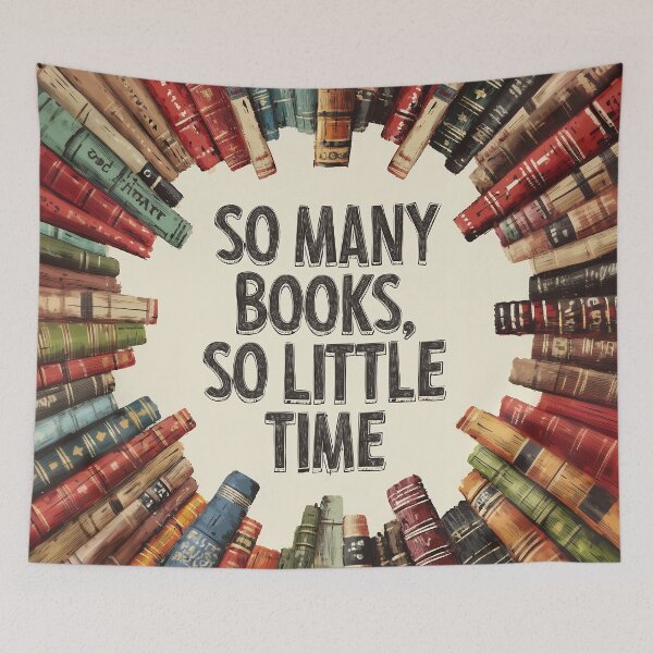 Item preview, So Many Books So Little Time designed and sold by RebenCantik.