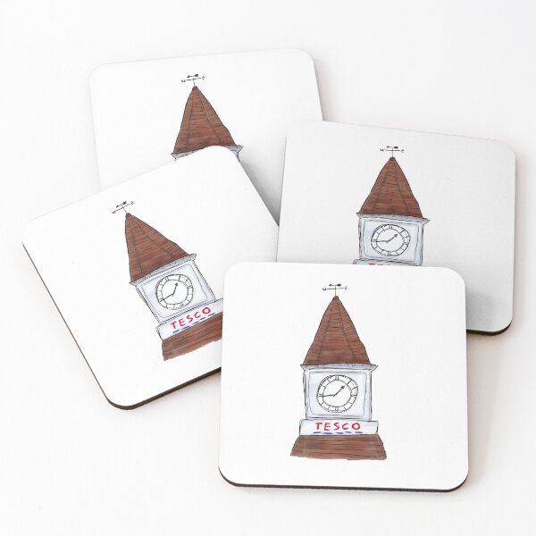 Item preview, Supermarket Clock Tower designed and sold by greentabletop.