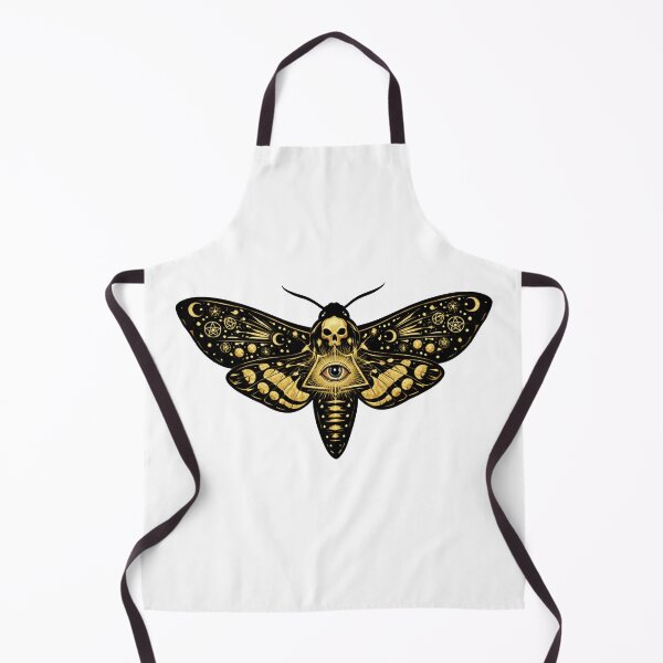Item preview, Mystic Gold Moth - Occult Eye Vision Art designed and sold by Antonrec86.