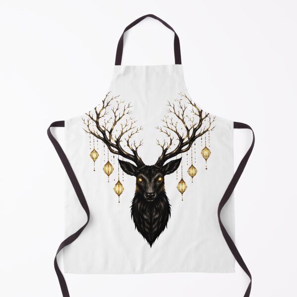 Item preview, Void Stag - Golden Antler Lanterns Art designed and sold by Antonrec86.