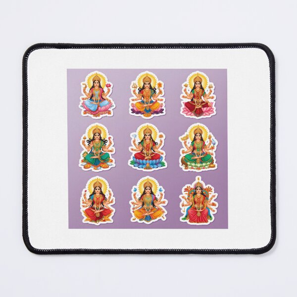 Item preview, Goddess Brahmacharini Sticker   designed and sold by Teewave-Ashish.
