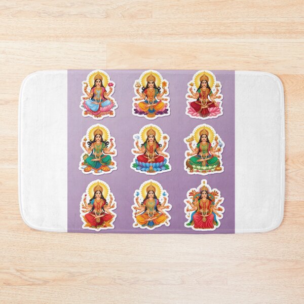 Item preview, Goddess Brahmacharini Sticker   designed and sold by Teewave-Ashish.