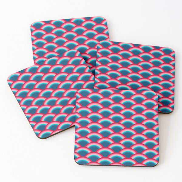 Item preview, Retro Bold Rainbow of Pink, Navy and Teal  designed and sold by Studio Pico.