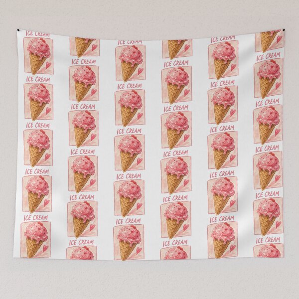 Item preview, Ice Cream Summer Design | Ice Cream & Sweet Vibes | Fun Summer Typography designed and sold by Mialunaa.