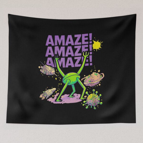 Item preview, Amaze Amaze Amaze Rocky Jazz Hands Alien Cute Sci Fi Classic T-Shirt designed and sold by Qwertycraftd.