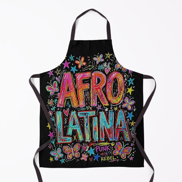 Item preview, Aero Latina Punk Rebel Butterfly Stars Colorful designed and sold by graphixpolash.