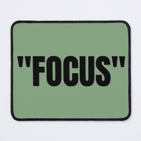 Item preview, Focus Minimal Bold Typography Motivation Design designed and sold by PrataeAesthetics.