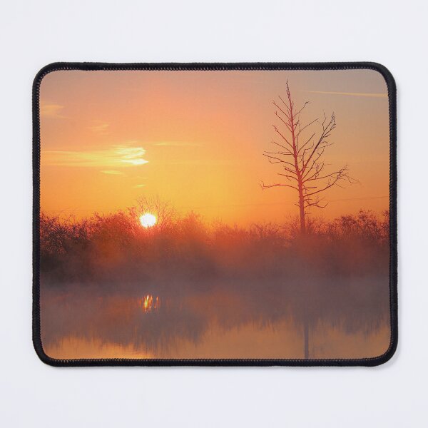 Item preview, Sunrise at the lake with magical colors designed and sold by Pietschi2022.