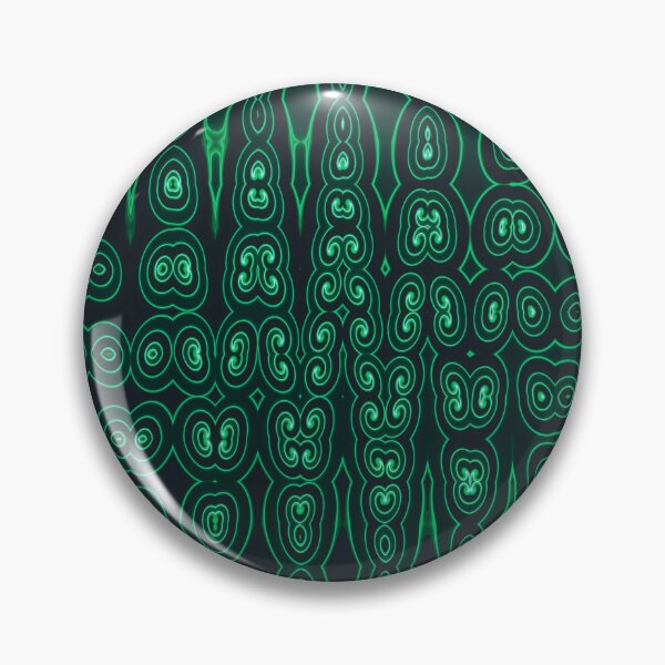 Item preview, abstract neon pattern in turquoise and green designed and sold by Isar1.