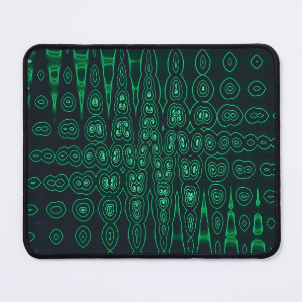 Item preview, abstract neon pattern in turquoise and green designed and sold by Isar1.