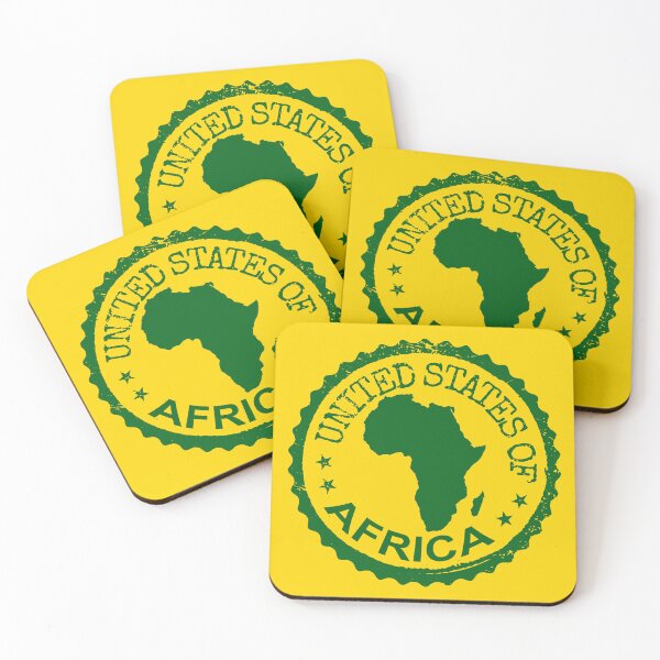 Item preview, United States of Africa; designed and sold by StickerApe.