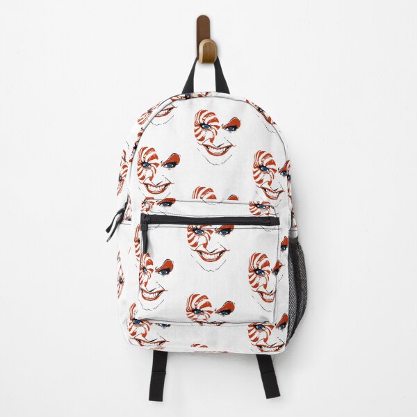 Item preview, Sinister Smiling Spiral Girl Clown Face designed and sold by StencilMenace.