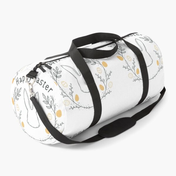 Item preview, Aesthetic Bunny Line Art with Leaves & Eggs – Minimalist Boho Easter Design designed and sold by Xatutik.art.