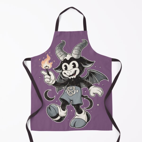 Item preview, Retro Devil Cartoon Goat – Dark Vintage Streetwear Design designed and sold by Elgrande2027.