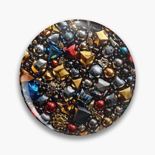 Item preview, Fascinating Geometric Metallic Assembly designed and sold by JcAbstractArt.
