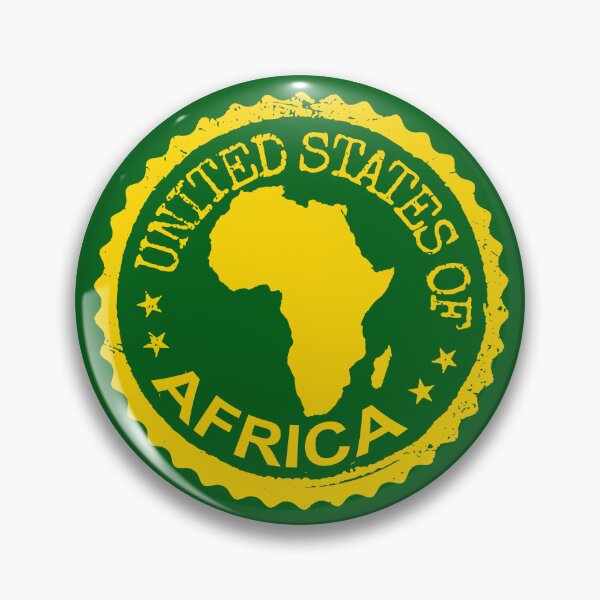 Item preview, United States of Africa; designed and sold by StickerApe.