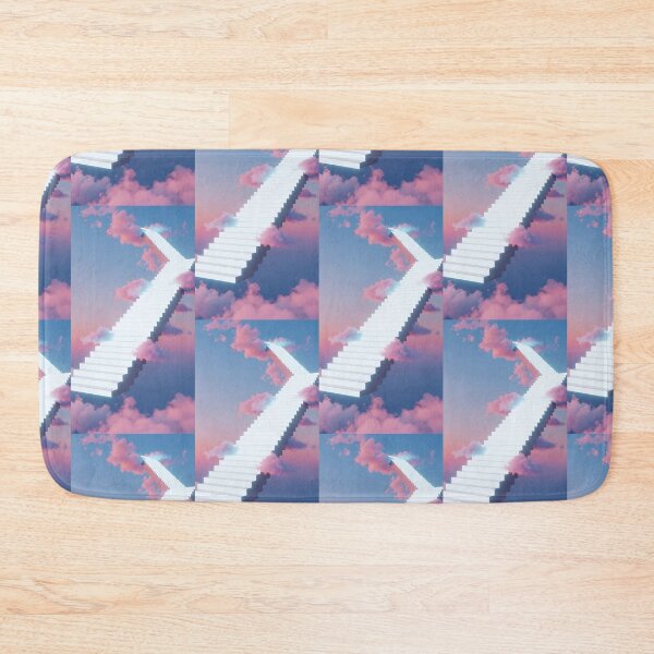 Item preview, Surreal Stairway To Heaven Dreamcore Pastel Aesthetic Art designed and sold by Itsheartshop.