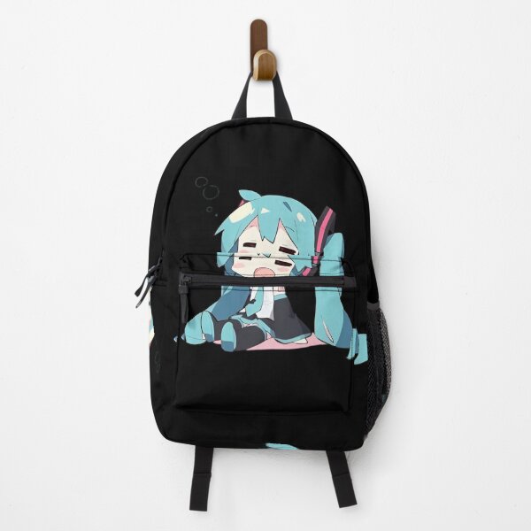 Item preview, Cute Chibi Virtual Idol – Sleepy Anime Girl with Twin Tails designed and sold by Dyan4.