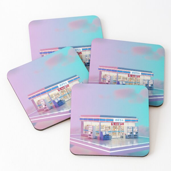 Item preview, Floating Pastel Japanese Convenience Store  designed and sold by Itsheartshop.