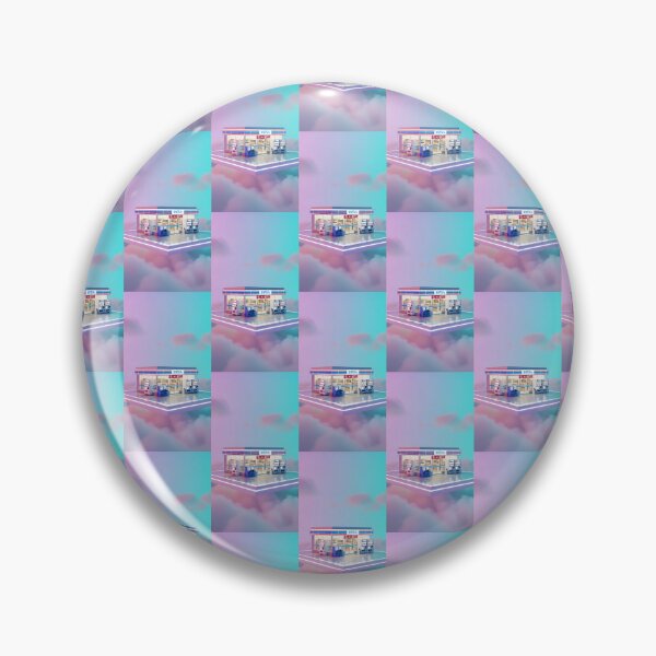 Item preview, Floating Pastel Japanese Convenience Store  designed and sold by Itsheartshop.