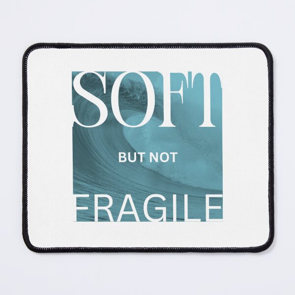 Item preview, soft but not fragile // minimal retro aesthetic designed and sold by zlivy.