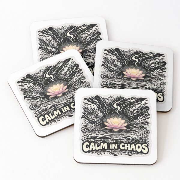 Item preview, Calm in chaos sticker designed and sold by Jaideep Walia.