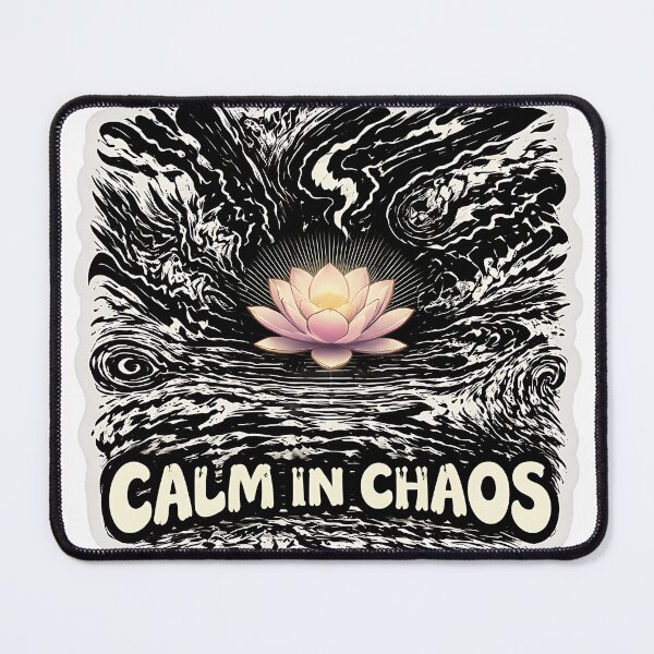 Item preview, Calm in chaos sticker designed and sold by Jaideep Walia.