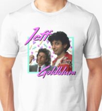 80er Jahre Jeff Goldblum Slim Fit T-Shirt