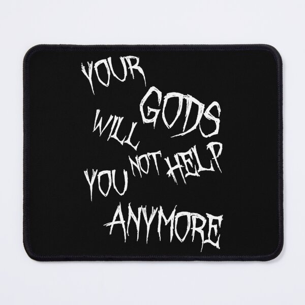 Item preview, Your Gods Not Here White Text Shirt designed and sold by Radson.